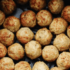 Dip met chocoladeschilferkoekjesdeeg